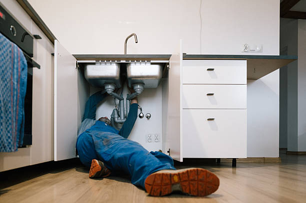 Professional Drain Cleaning technician working in Jeff, KY